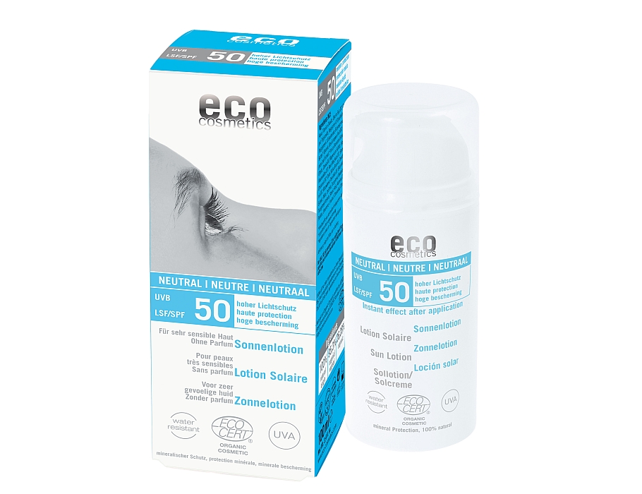 Eco Cosmetics Zonnelotion factor 50 Top Merken Winkel